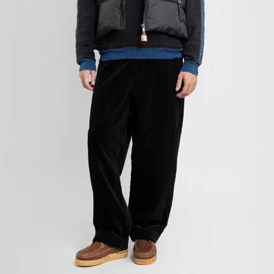 Kapital Drop-crotch Wide Leg Trousers In Black