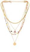 8 OTHER REASONS BEADED LAYERED NECKLACE