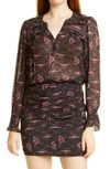 Ba&sh Ba & Sh Cathel Blouse - Carbon In Grey
