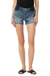 Hudson Gemma Mid Rise Maternity Denim Shorts In Seasons In Seasons