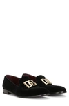 DOLCE & GABBANA LEONARDO VELVET LOAFER