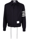 THOM BROWNE 4-BAR STRIPE BOMBER JACKET
