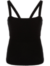 ADAM LIPPES BRUSHED-CASHMERE CAMISOLE TOP