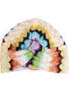 Missoni Geometric-print Hair Band In Nude