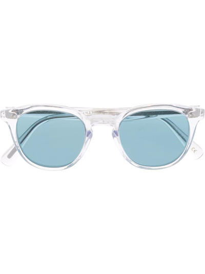 Oliver Peoples Desmon Wayfarer Sunglasses In White