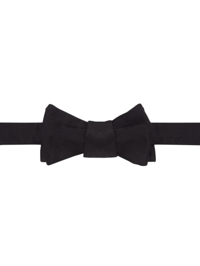 Paul Stuart Silk Bow Tie In Black