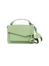 Botkier Cobble Hill Leather Crossbody Bag In Dusty Mint