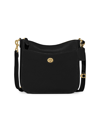 Coach Polished Pebble Leather Crossbody Bag In Color<lsn_delimiter>brass/black