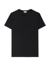 Reiss Bless Crewneck Short Sleeved Tee In Black