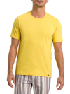 Hanro Living Crewneck Short Sleeve Tee In Sunshine