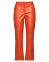 Semicouture Pants In Orange