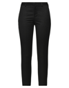Merci .., Woman Pants Camel Size 10 Polyester, Viscose, Elastane In Black