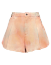 Weili Zheng Denim Shorts In Pink