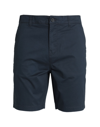 Selected Homme Man Shorts & Bermuda Shorts Midnight Blue Size S Organic Cotton, Cotton, Elastane