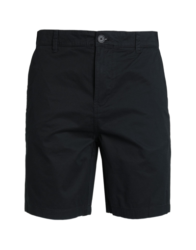 Selected Homme Linen Blend Shorts In Black