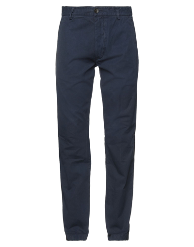 North Sails Stretch Gabardine Trousers In Blue