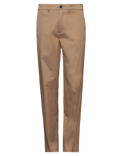 Department 5 Man Pants Camel Size 30 Cotton, Elastane In Beige