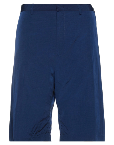 Paul Smith Man Shorts & Bermuda Shorts Blue Size 34 Nylon