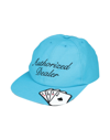 JUST DON JUST DON MAN HAT AZURE SIZE ONESIZE COTTON