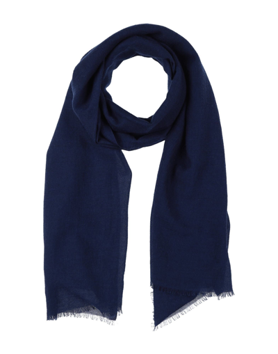 Fiorio Scarves In Navy Blue