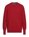 Drumohr Sweaters In Brick Red