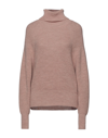 Drumohr Turtlenecks In Camel