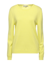 Valentino Woman Sweater Light Yellow Size 8 Cashmere In Yellow
