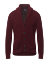 Drumohr Cardigans In Maroon