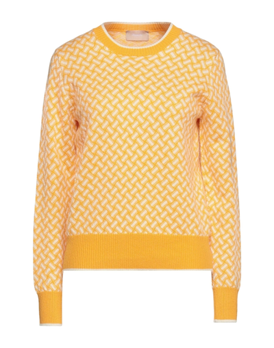 Drumohr Sweaters In Apricot