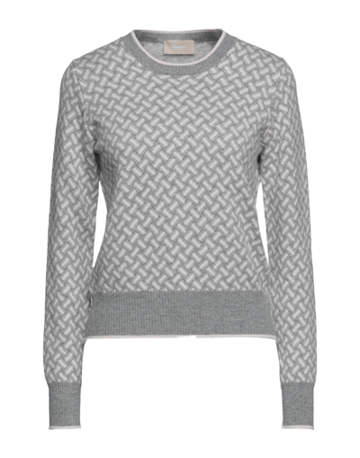 Drumohr Sweaters In Light Grey