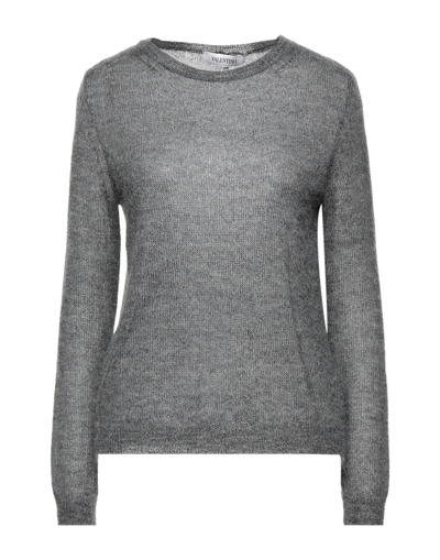 Valentino Sweaters In Grey