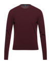 Drumohr Sweaters In Maroon