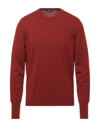 Drumohr Sweaters In Rust
