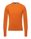 Drumohr Sweaters In Orange