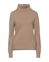 Drumohr Turtlenecks In Camel