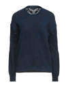 High Sweaters In Blue