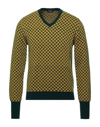 Drumohr Sweaters In Yellow