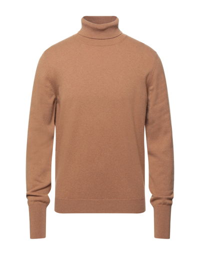 Drumohr Turtlenecks In Camel