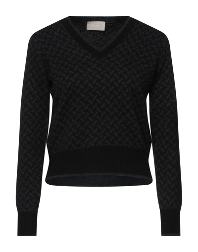 Drumohr Sweaters In Steel Grey