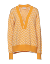 Drumohr Sweaters In Yellow