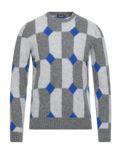 Drumohr Sweaters In Light Grey