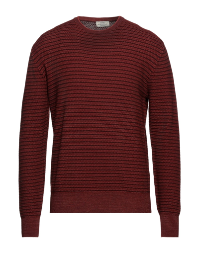 Abkost Sweaters In Maroon