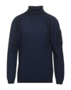 C.p. Company Turtlenecks In Dark Blue
