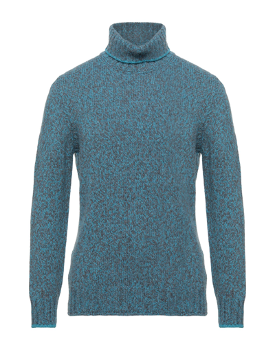 Gran Sasso Turtlenecks In Azure
