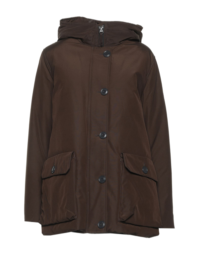 Holubar Down Jackets In Brown