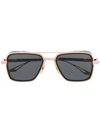 DITA EYEWEAR OVERSIZED SQUARE-FRAME SUNGLASSES