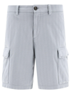 BRUNELLO CUCINELLI DRAWSTRING CARGO SHORTS