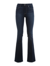 Paige Manhattan Boot Slim-fit High-rise Stretch-denim Jeans In Denim