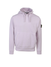 STONE ISLAND STONE ISLAND LOGO PATCH DRAWSTRING HOODIE