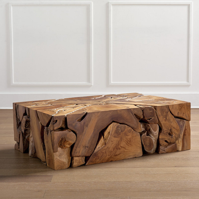 Frontgate Root Rectangular Coffee Table